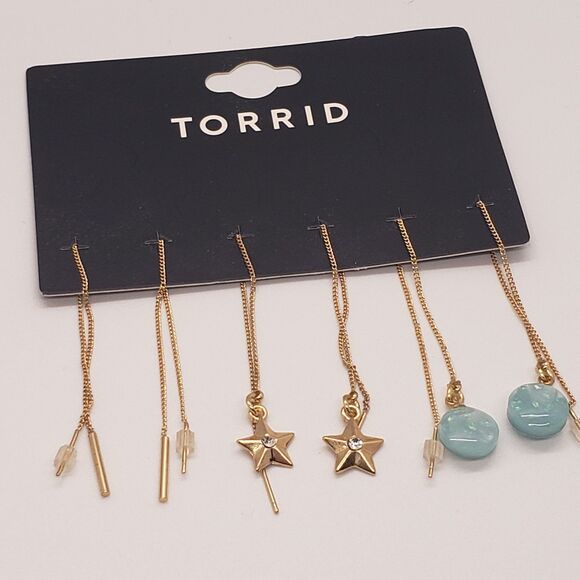Torrid Threader Earring Set - Picture 2 of 3